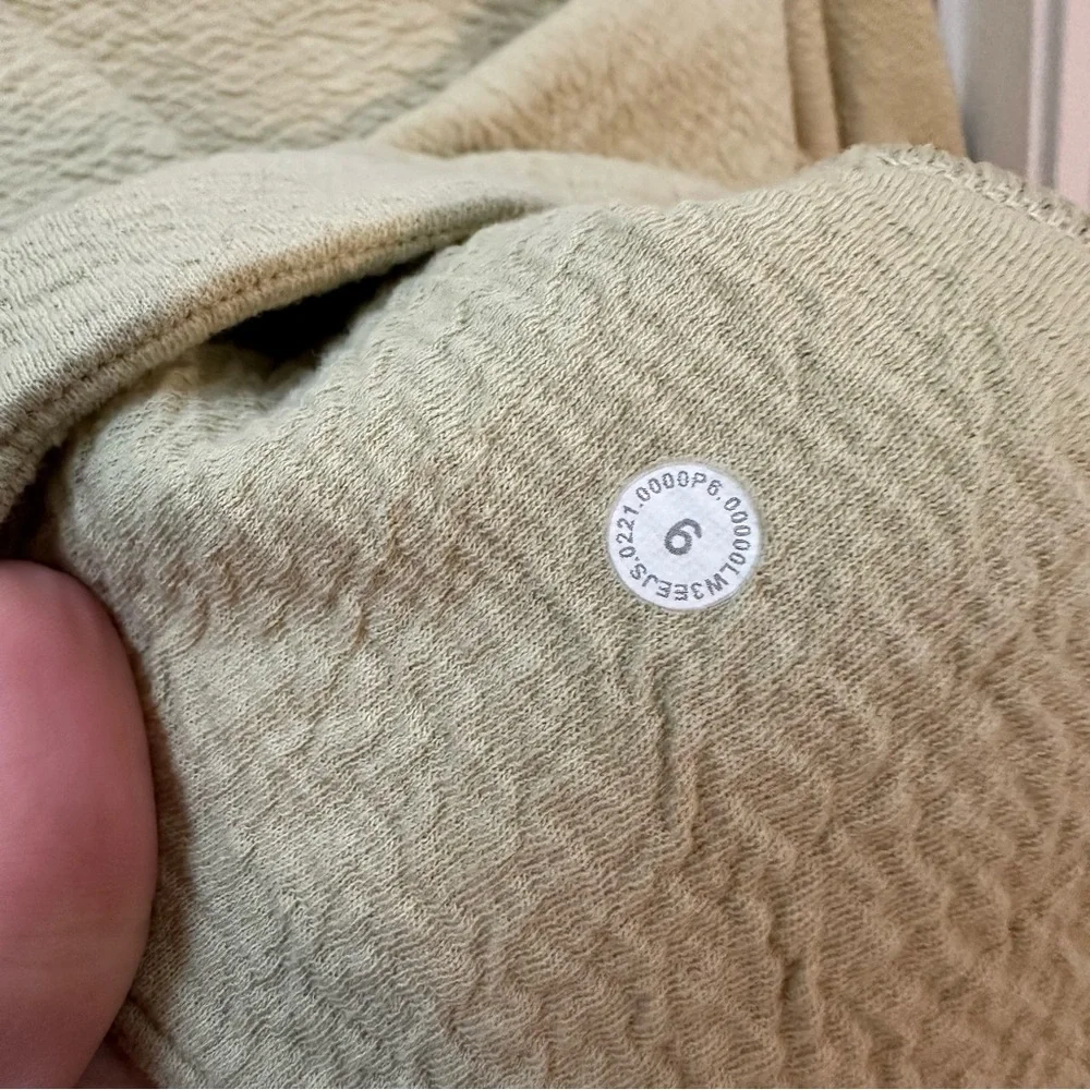 Lululemon Textured Crewneck Pullover sweatshirt Dew Green 6 - Picture 7 of 7